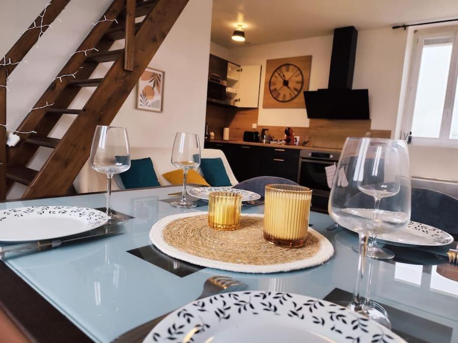 Apartament Duplex - Proche Gare & Centre Compiègne Zewnętrze zdjęcie